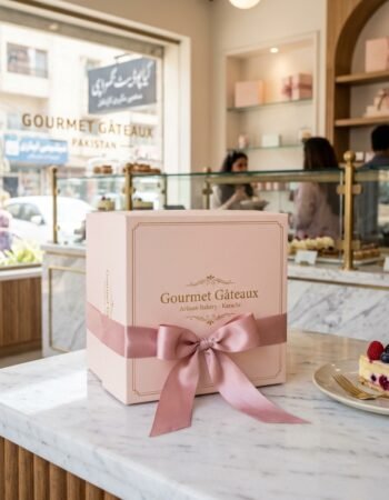 Crumb & Bow Luxury Cake Packaging & Delivery Service across Clifton and DHA Karachi