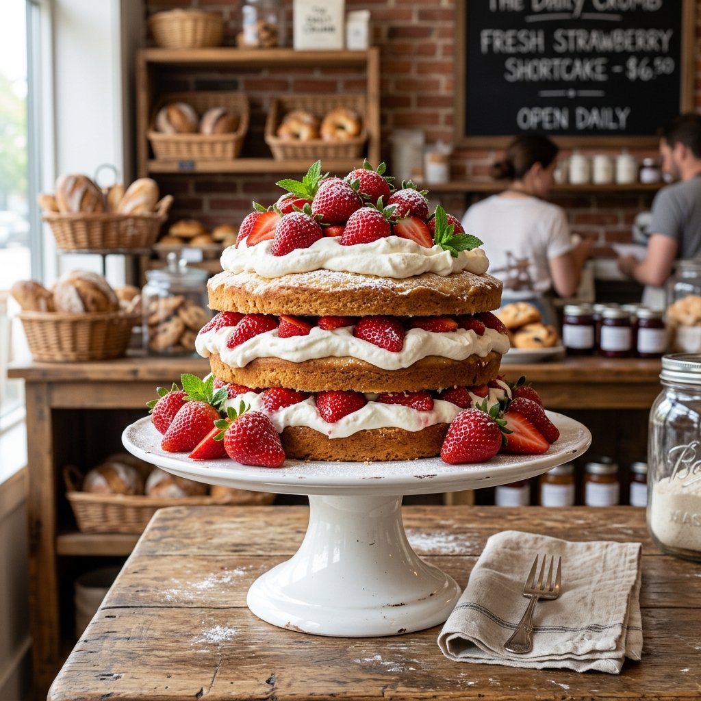 Strawberry Celebration Cake